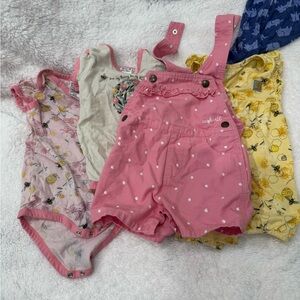 Carhartt Pink and Yellow Floral Outfit